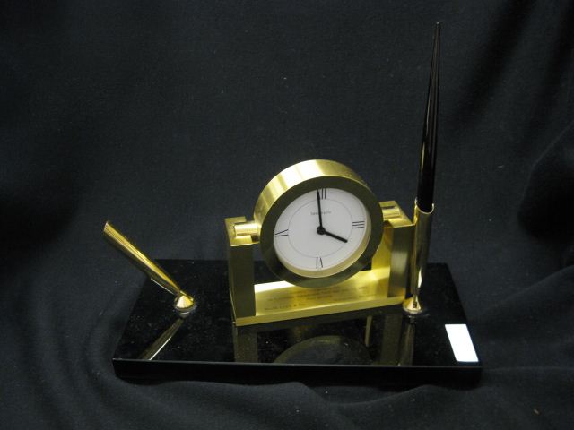 Tiffany Desk Clock modern with