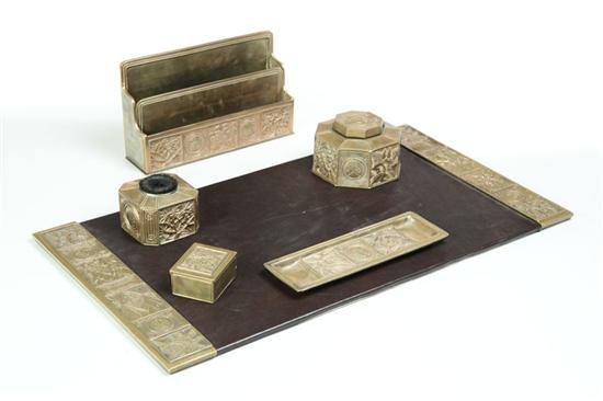 TIFFANY DESK SET.  American  1st