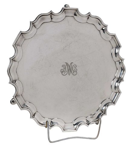 TIFFANY ENGLISH SILVER FOOTED