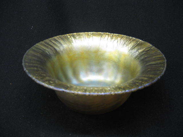 Tiffany Favrile Art Glass Bowl rich