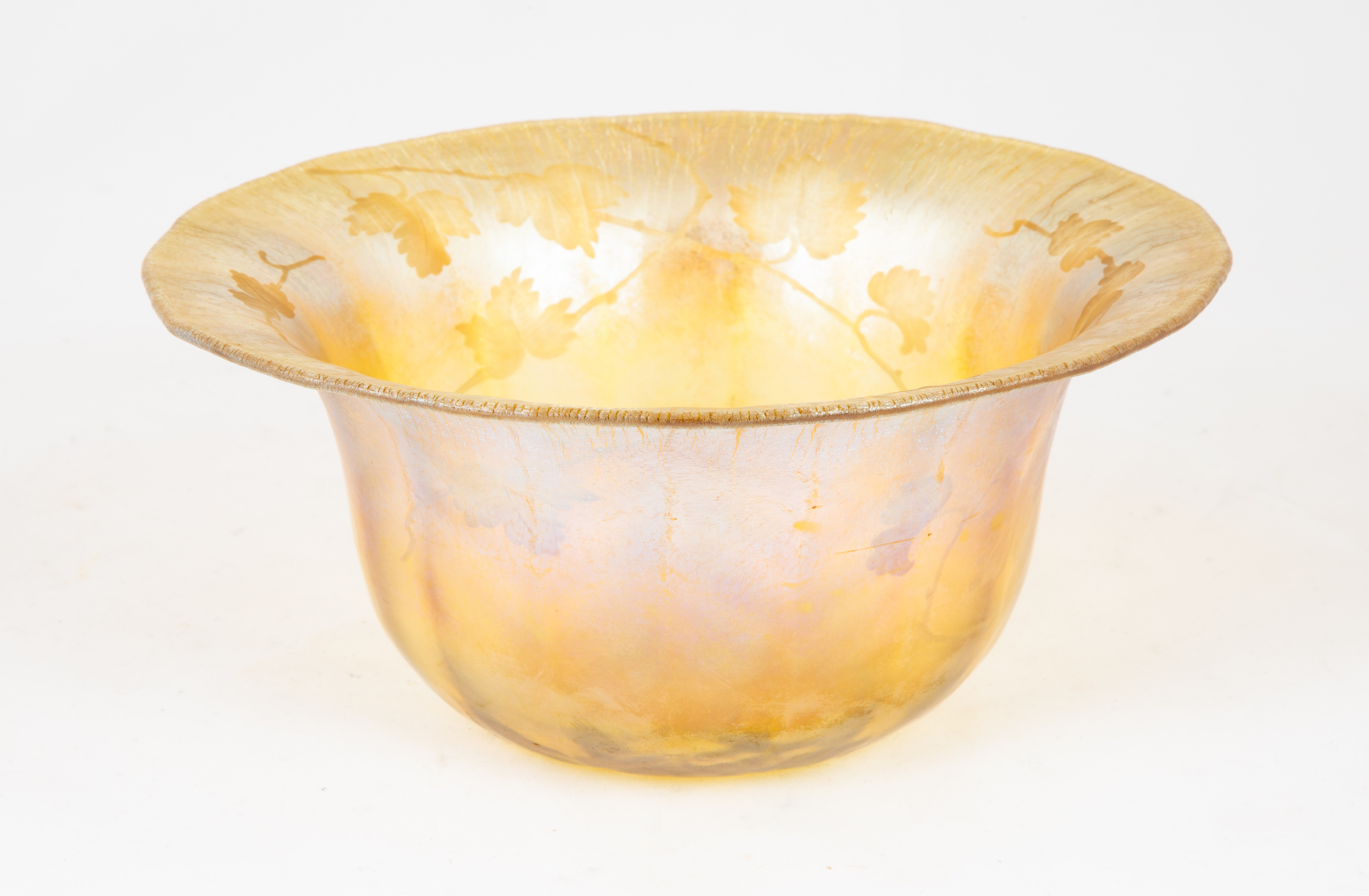 TIFFANY FAVRILE ENGRAVED BOWL