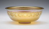 TIFFANY FAVRILE GLASS BOWL WIT