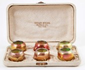 Tiffany Favrile glass cased se