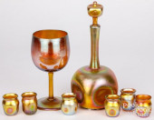 TIFFANY FAVRILE GLASS DECANTER