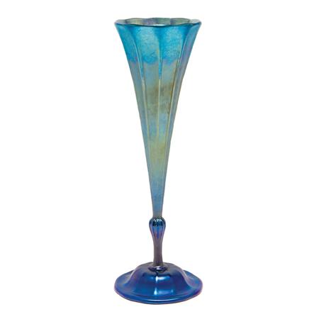Tiffany Favrile Glass Vase 	 