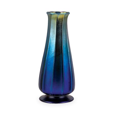 Tiffany Favrile Glass Vase 	 