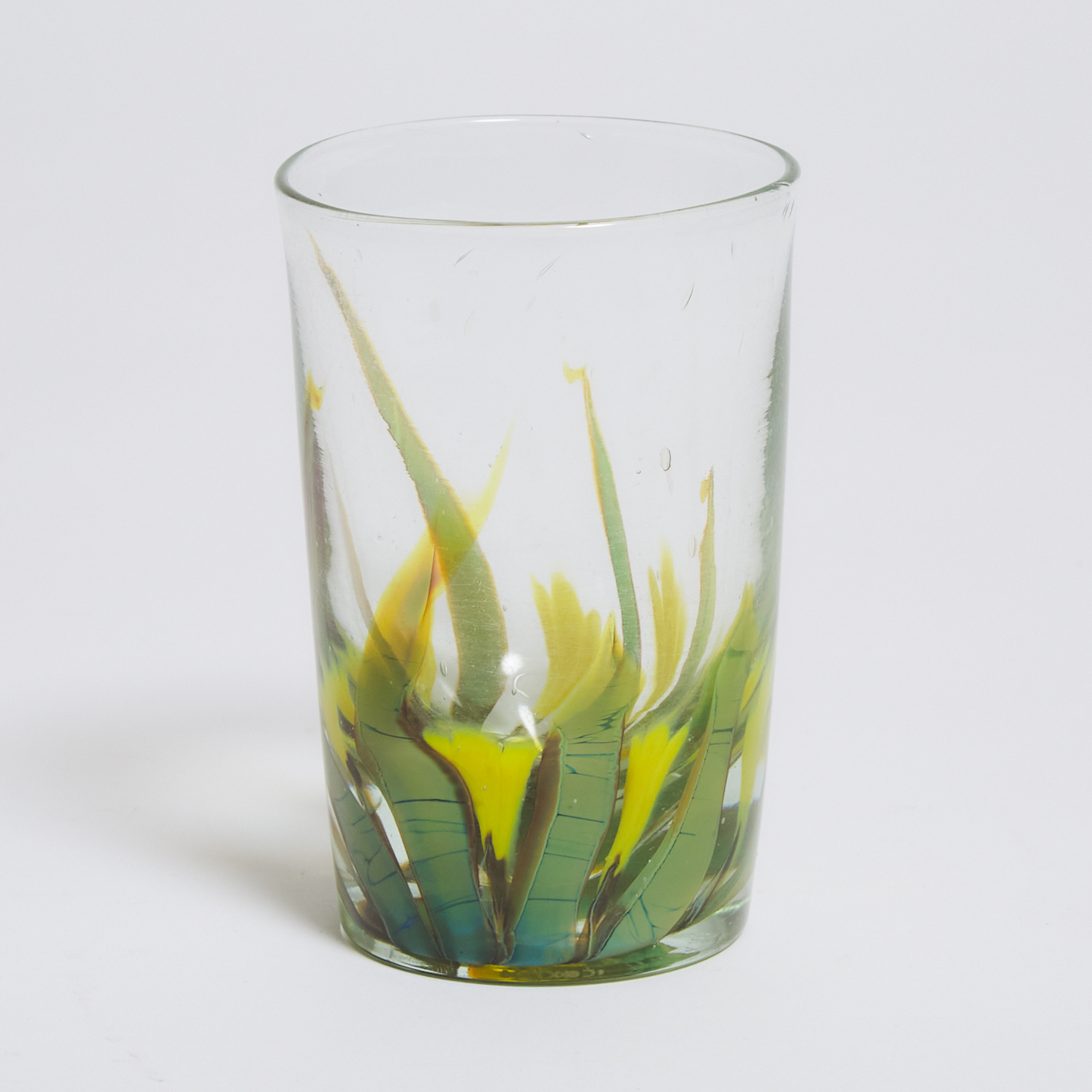 Tiffany 'Favrile' Paperweight Glass