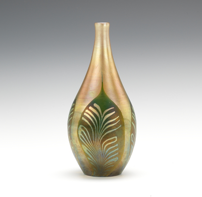 Tiffany Favrile "Pulled Feather"