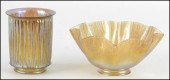TIFFANY FAVRILE RUFFLED GLASS