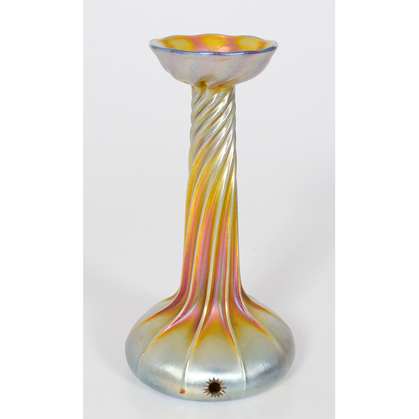 Tiffany Favrille Candle Lamp Base