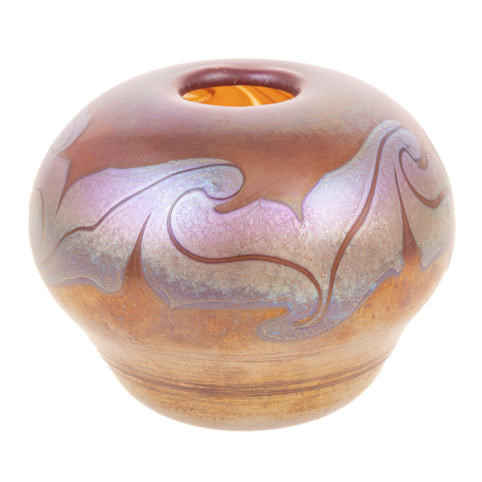 TIFFANY FAVRILLE GLASS VASE First