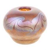 TIFFANY FAVRILLE GLASS VASE Fi