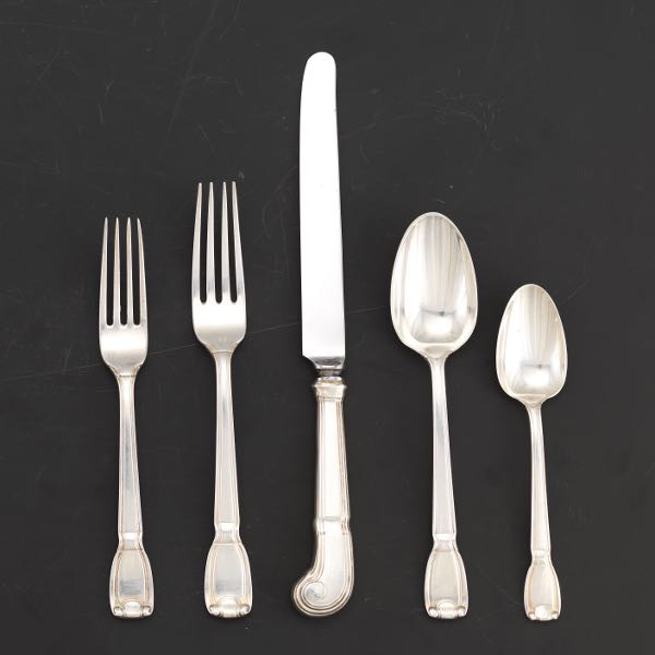 TIFFANY FIVE PIECE SERVICE FOR TEN,