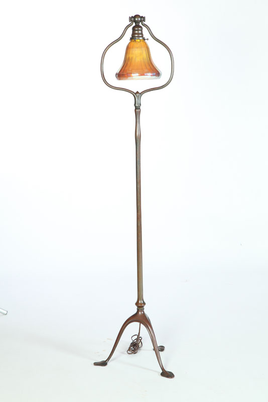 TIFFANY FLOOR LAMP.  American 
