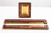 TIFFANY FURNACES ART DECO RED