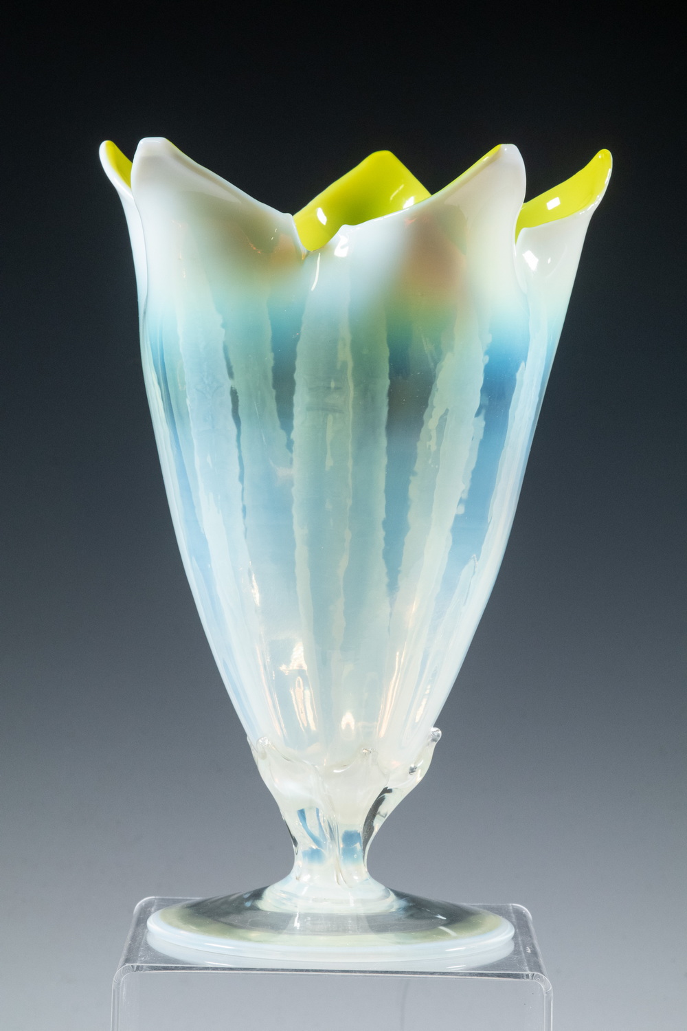 TIFFANY FURNACES ART GLASS VASE