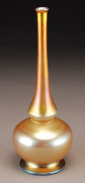 Tiffany gold Favrile glass