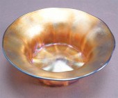TIFFANY GOLD FAVRILE GLASS SMA