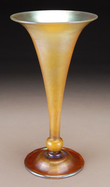 Tiffany gold Favrile glass