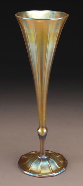 Tiffany gold Favrile glass