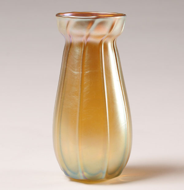 Tiffany gold favrile iridescent