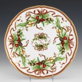TIFFANY HOLIDAY SERVICE PLATE