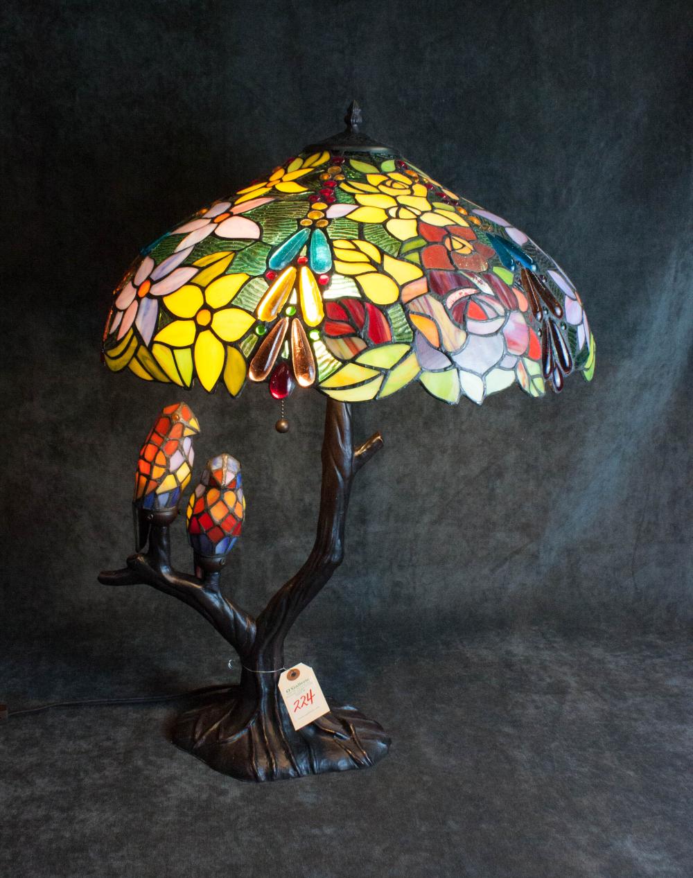 TIFFANY INSPIRED 'LOVEBIRDS'