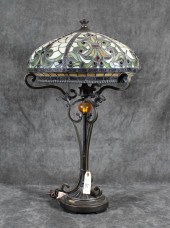 TIFFANY INSPIRED TWO-LIGHT TAB