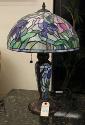 TIFFANY INSPIRED TWO-LIGHT TAB