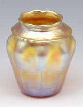 TIFFANY IRIDESCENT GOLD FAVRIL