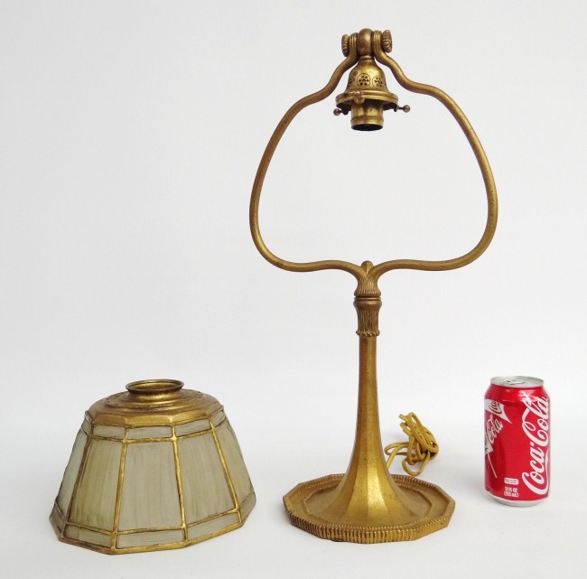 Tiffany lamp. Shade signed