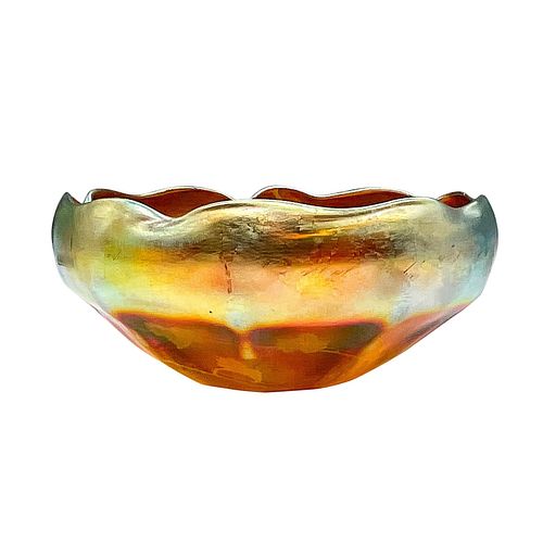 TIFFANY L.C.T FAVRILE GLASS
