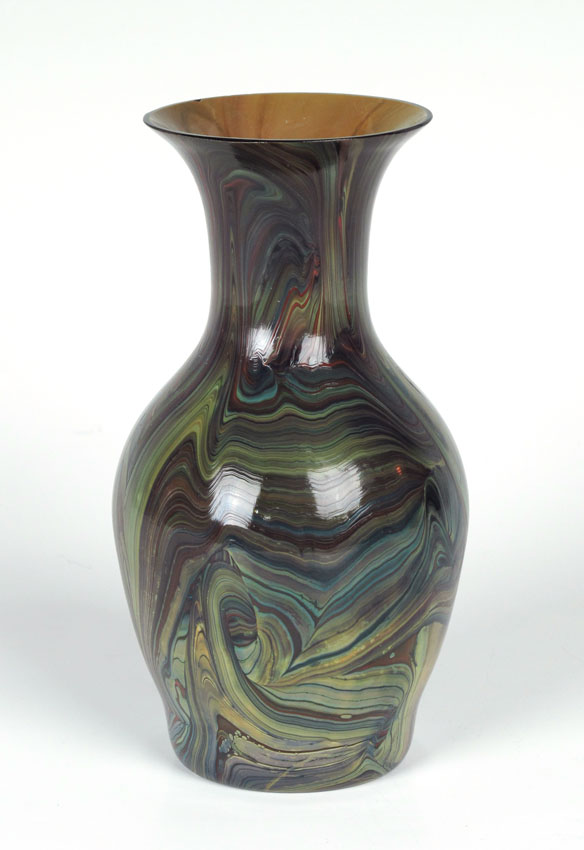 TIFFANY MARBLEIZED ART GLASS
