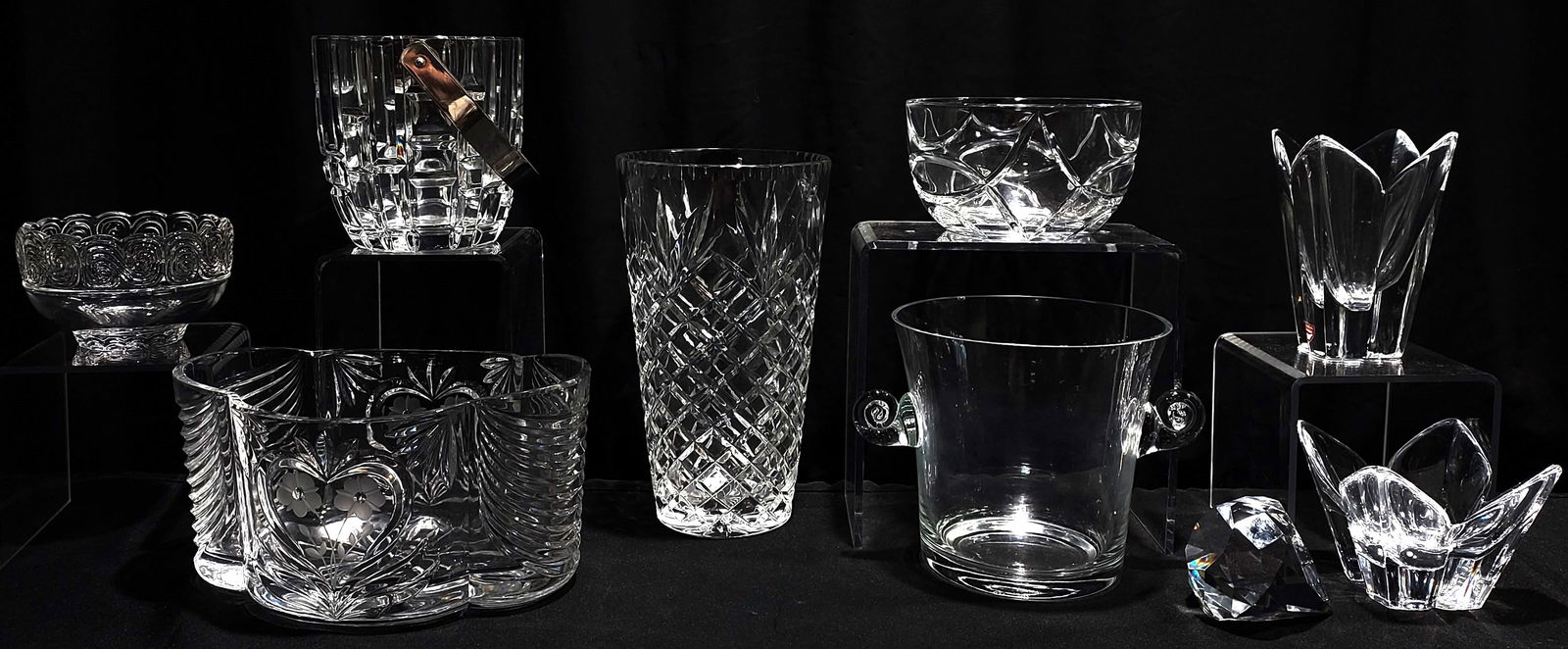 TIFFANY, ORREFORS, RL ASSORTED