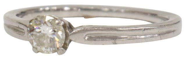 TIFFANY PALLADIUM 0.35CT DIAMOND