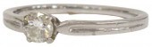 TIFFANY PALLADIUM 0.35CT DIAMO