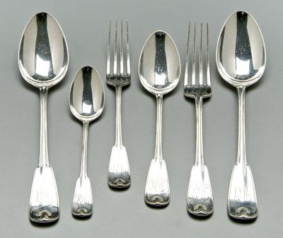 Tiffany Palm sterling flatware: