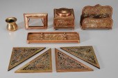 Tiffany Pine Needle Desk Set A