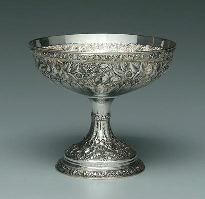 Tiffany repoussé sterling