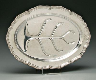 Tiffany silver plate tray,
