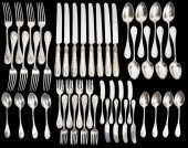TIFFANY STERLING AUDUBON 48 PC