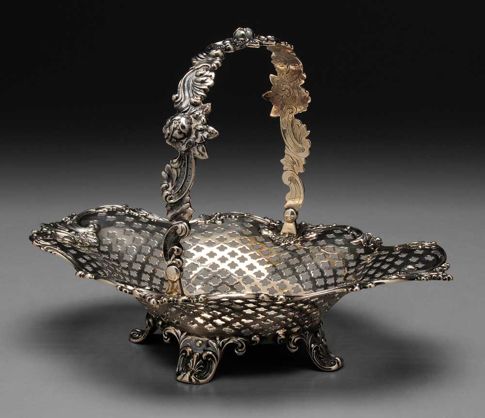 Tiffany Sterling Basket American,