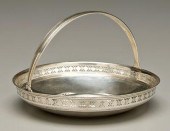Tiffany sterling basket, round