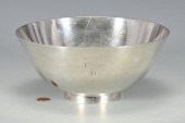 TIFFANY STERLING BOWL, AVIATIO