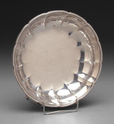 Tiffany sterling bowl, round with