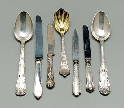 Tiffany sterling flatware: