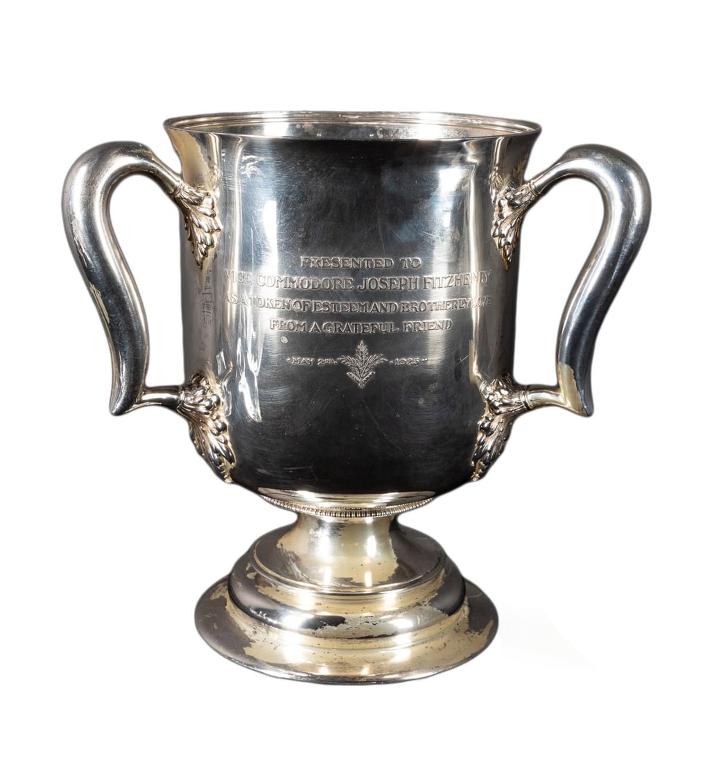 TIFFANY STERLING LOVING CUP WINE