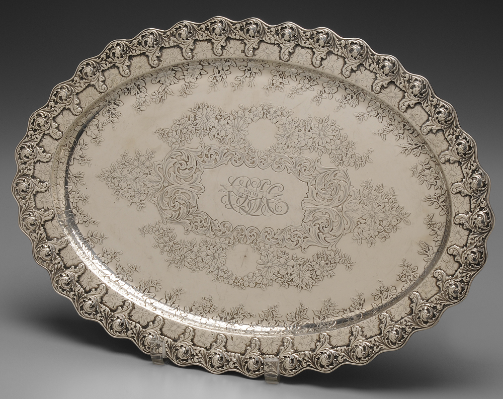 Tiffany Sterling Oval Tray