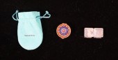 TIFFANY STERLING PILL BOX & MI