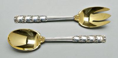 Tiffany sterling salad set,